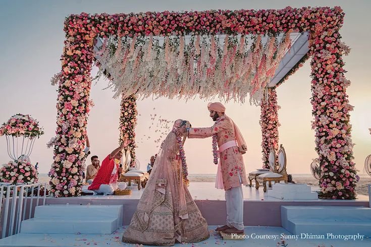 Beach Mandap Decoration Ideas