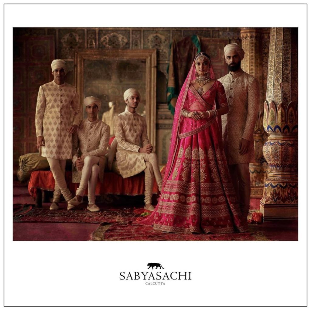 sayasachi lehenga