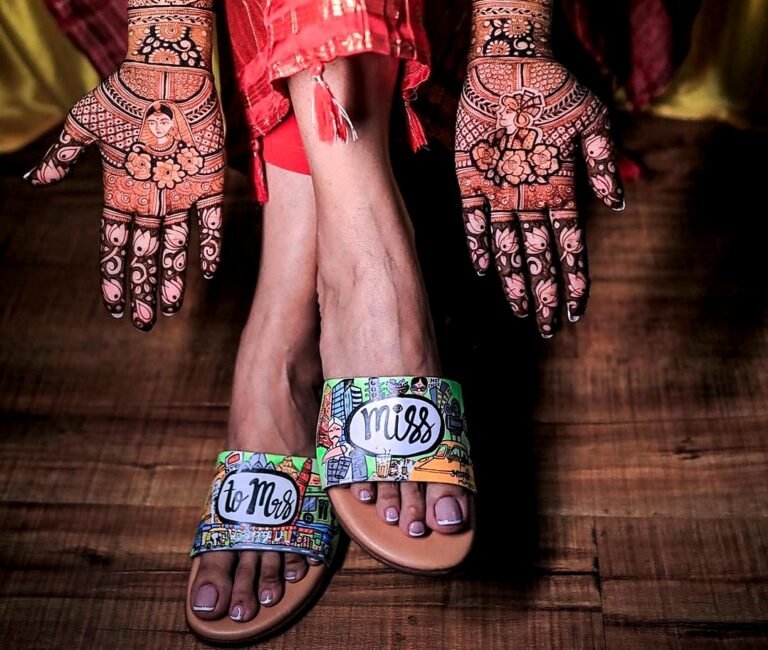 bridal footwear designs