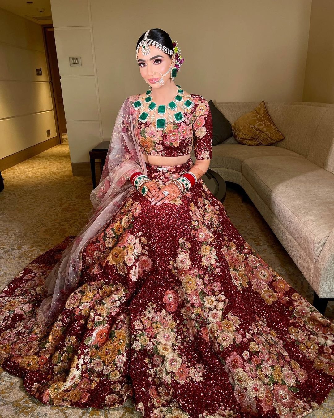 Pakistani brides falling for Indian designers and 'Sharia-compliant' Sabyasachi  lehengas